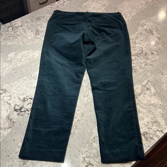 Old Navy Green Velvet Pants Size 6P - Picture 5 of 7
